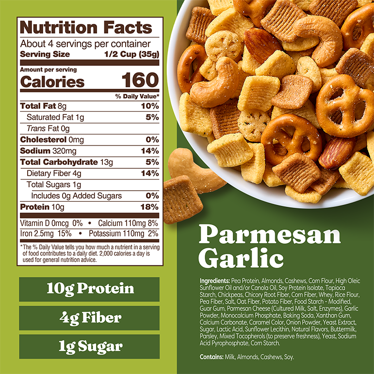 Parmesan Garlic Snack Mix - Image 5