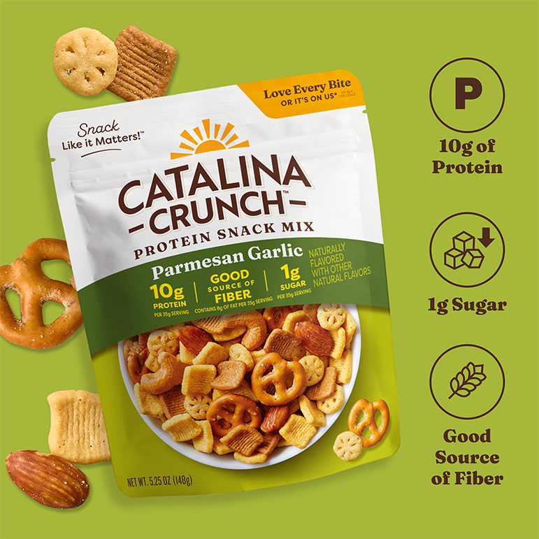 Parmesan Garlic Snack Mix - Image 2