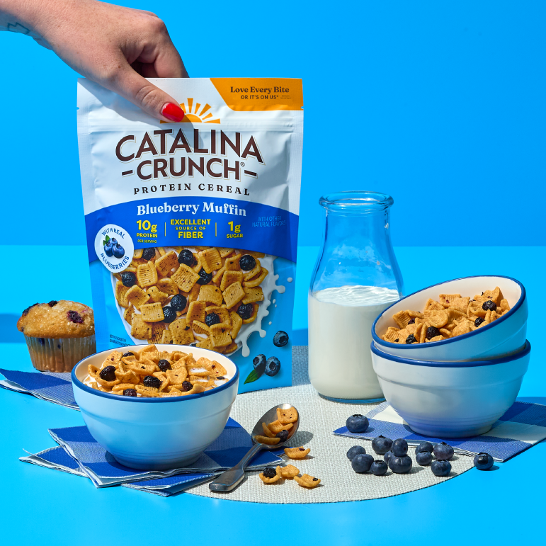 Blueberry Muffin with Blueberries Cereal - Image 5
